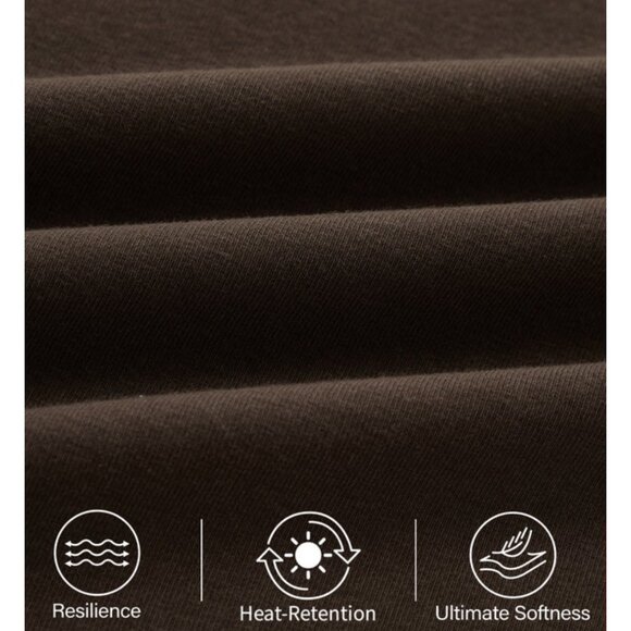 OGL Mockneck Tucks Midi Dress Sz Medium Womens Brown Sleeveless Stretchy Ruched - Picture 4 of 16